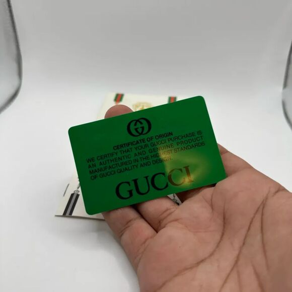 Vintage Genuine Swiss Gucci 2000L Sherry Slim Black Leather Ladies 23mm Watch - Picture 11 of 15